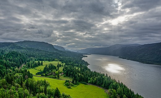 AWG Pics-overcast-green-hillside-along-river