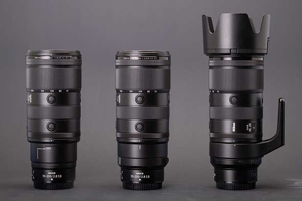 nikon z 70-200 f2p8 vr s ii lens configurations straightened