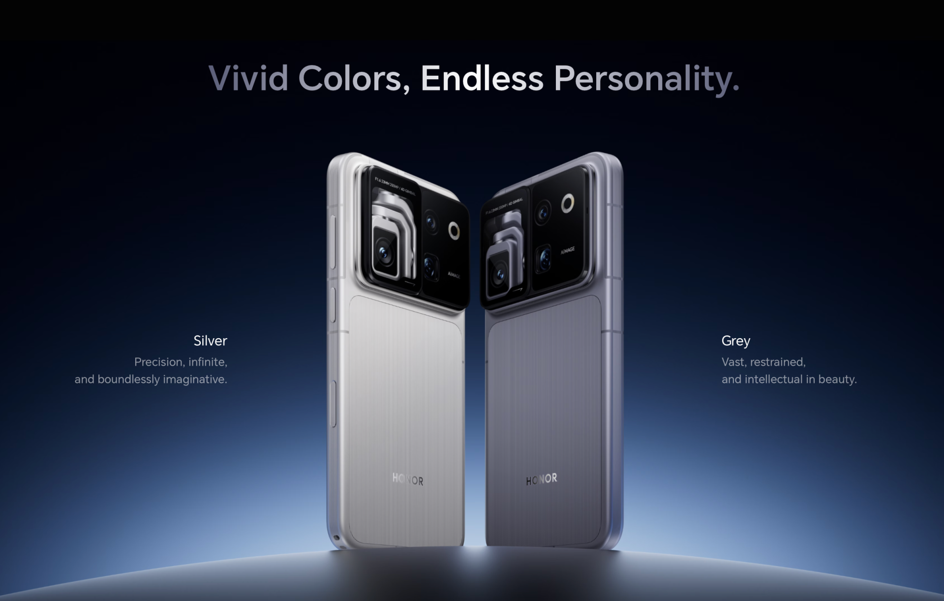 Marketing graphic for the Honor Robot Phone that says 
